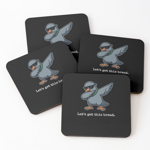 Item preview, Lets Get This Bread dabbing Pigeon Funny pun designed and sold by snowry.