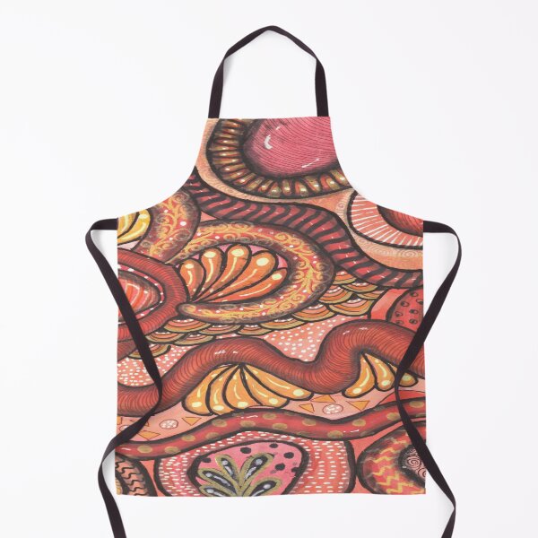 Item preview, Warm Deep Autumn Garden - Abstract Fall Colors designed and sold by ColorWander.