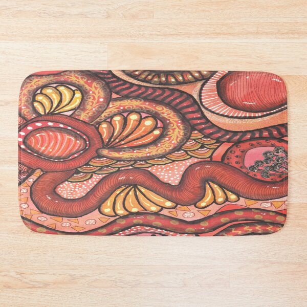 Item preview, Warm Deep Autumn Garden - Abstract Fall Colors designed and sold by ColorWander.