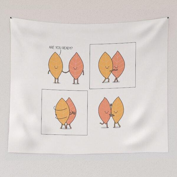 Item preview, Dancing leaves designed and sold by Milkyprint.
