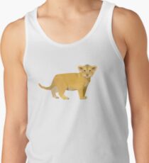 Lion baby cuddly toy Tank Top
