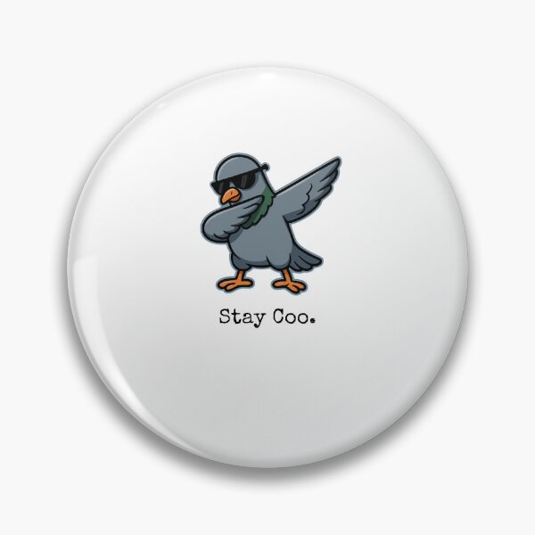 Item preview, Stay Coo. dabbing Pigeon Funny pun designed and sold by snowry.