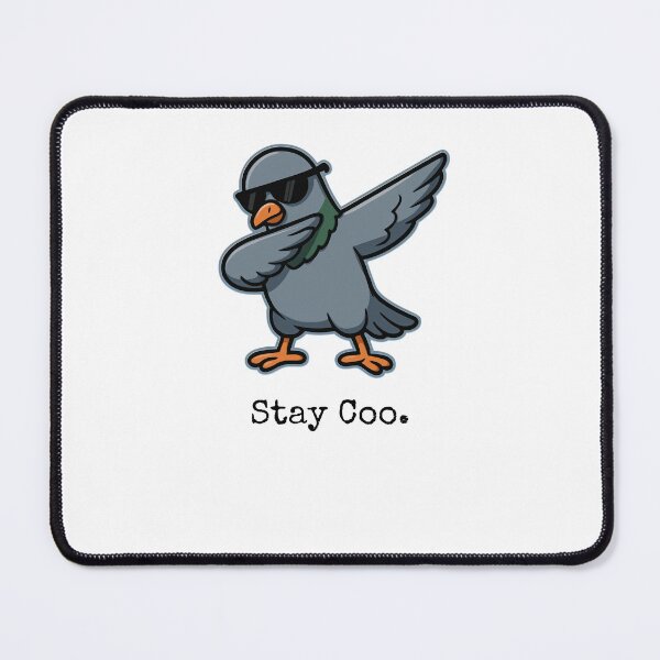 Item preview, Stay Coo. dabbing Pigeon Funny pun designed and sold by snowry.