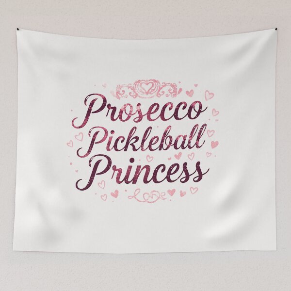 Item preview, Prosecco pickleball princess designed and sold by FitEnvy.