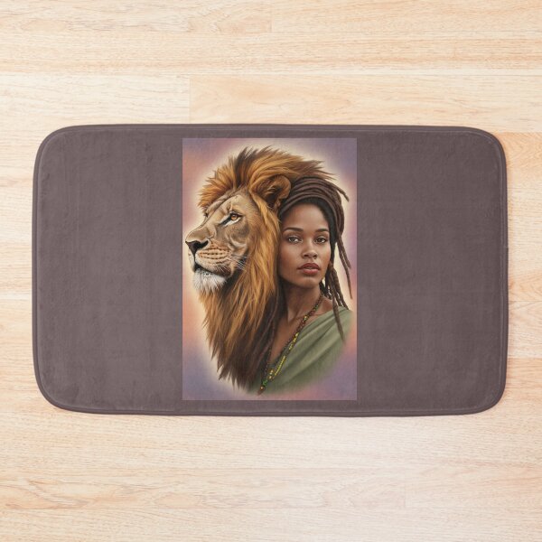 Item preview, Woman Rastafari Lion Reggae Roots  designed and sold by CHRIST5000.