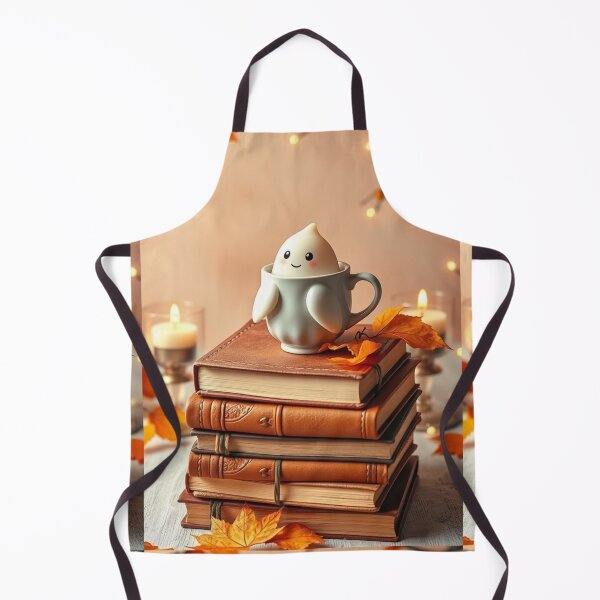 Item preview, Reading Ghost in Mug Cozy Fall Halloween Book Lover T-Shirt designed and sold by ArmaanArts.