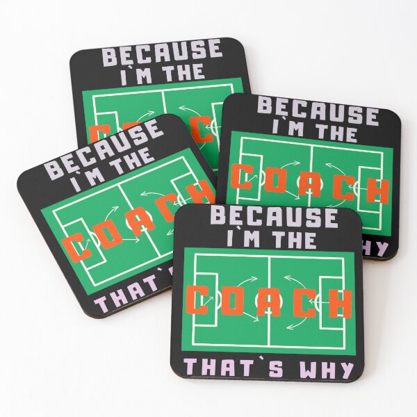 Item preview, Because I’m The Coach That’s Why - Strategy Field Coach Gift designed and sold by SkymarArt.