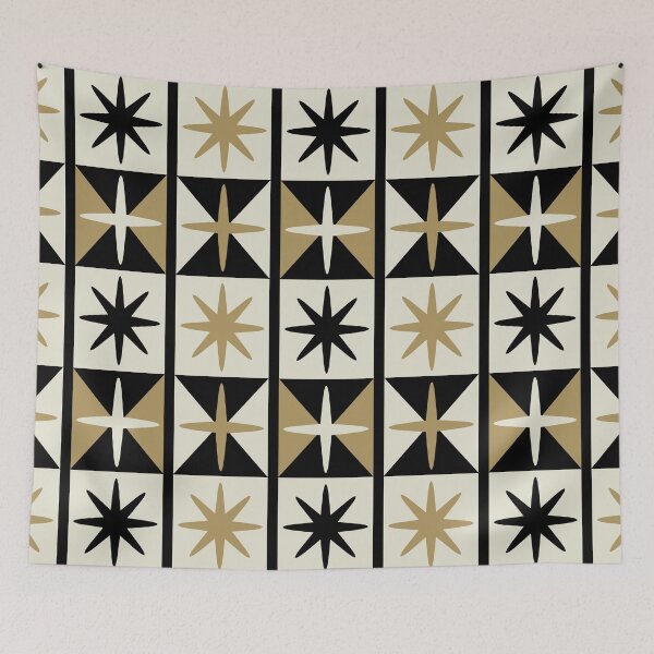 Item preview, Mid Century Modern Starburst Pattern designed and sold by tonymagnerart.