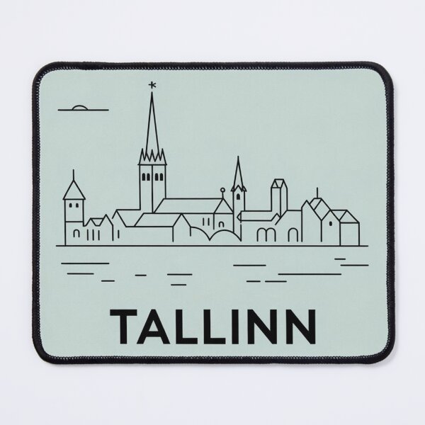 Item preview, Tallinn City Minimalist Line Art | Estonia designed and sold by TravelWish.
