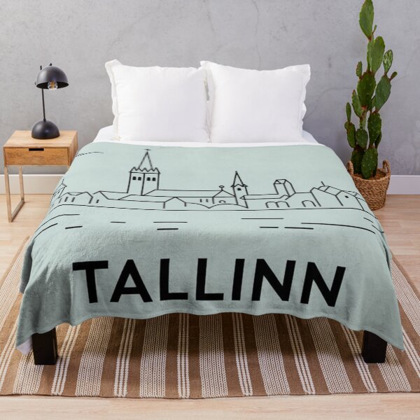 Item preview, Tallinn City Minimalist Line Art | Estonia designed and sold by TravelWish.