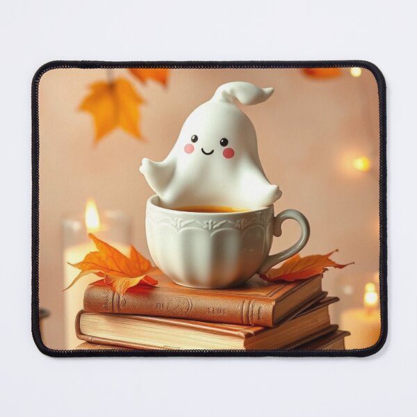 Item preview, Cute Ghost Reading Coffee Mug Autumn Book Lover T-Shirt designed and sold by ArmaanArts.