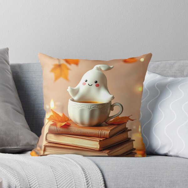 Item preview, Cute Ghost Reading Coffee Mug Autumn Book Lover T-Shirt designed and sold by ArmaanArts.