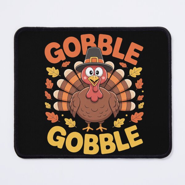 Item preview, Gobble Gobble Fall Thanksgiving Turkey Day Family copyddler Girl Boy designed and sold by THagBlue.