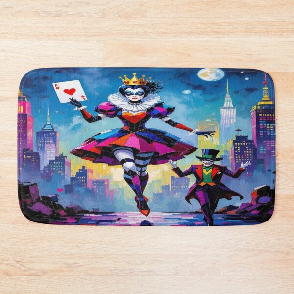 Item preview, Queen of Hearts in Motion – Between neon light, magic and a touch of urban elegance designed and sold by FotoworldEdel.