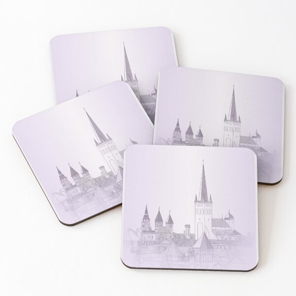 Item preview, Tallinn City Minimalist Line Art | Estonia designed and sold by TravelWish.