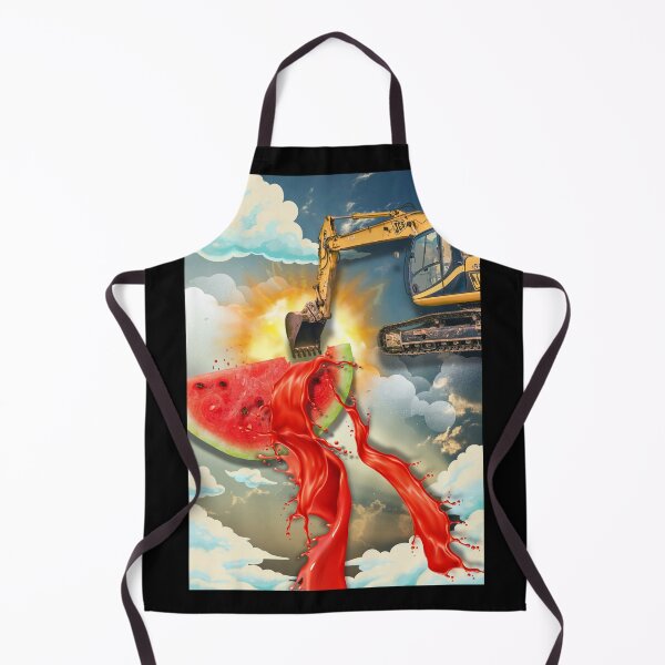 Item preview, Watermelon Excavator | Surreal Delicious Collage designed and sold by GlauciaSouEu.