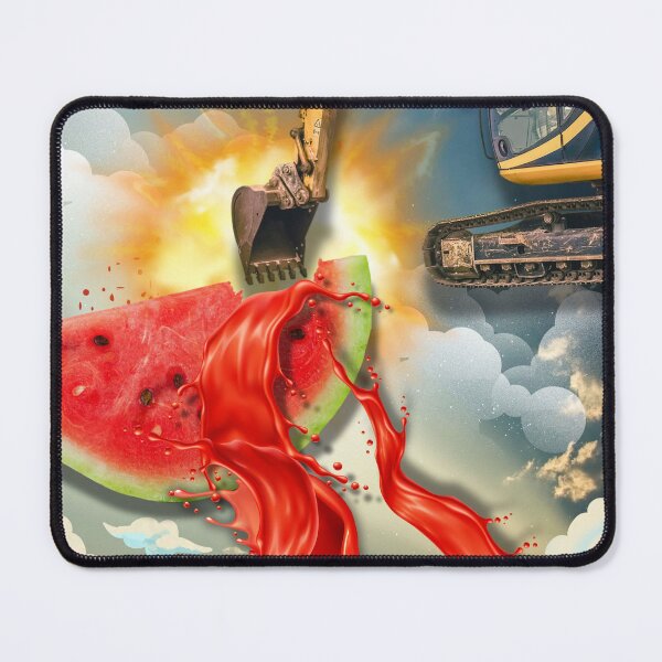 Item preview, Watermelon Excavator | Surreal Delicious Collage designed and sold by GlauciaSouEu.
