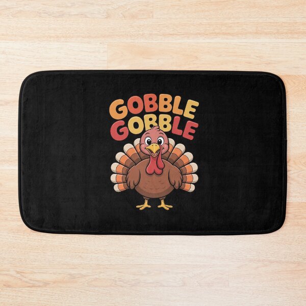 Item preview, Gobble Gobble Turkey Day Thanksgiving Boy Girl Turkey  designed and sold by THagBlue.