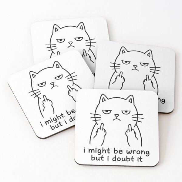 Item preview, i might be wrong but i doubt it ,Cat Taunts You designed and sold by annaottertion.