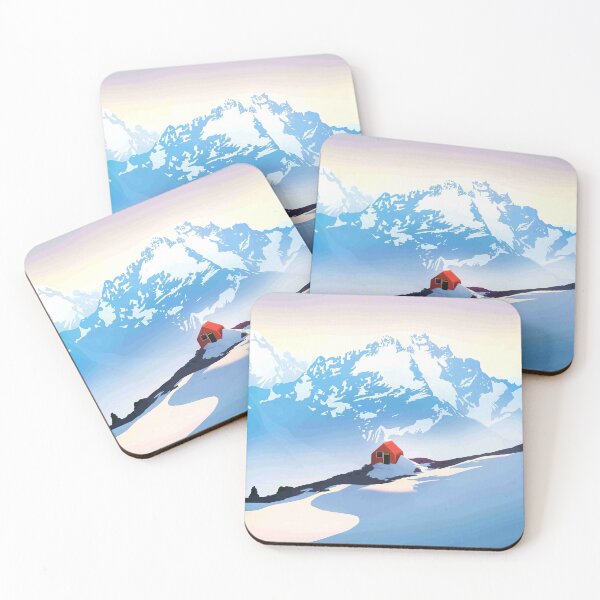 Item preview, Red Cabin in the Snow designed and sold by Roundspace3789.