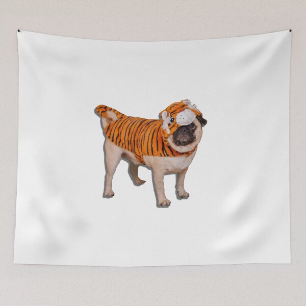 Item preview, Diego the Pug - Tiger Costume - Spooky Time Collection designed and sold by 9VoltGorilla.