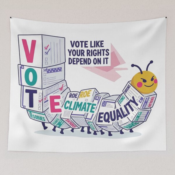 Item preview, Vote Like Your Rights Depend On It feminist designed and sold by ramith-concept.