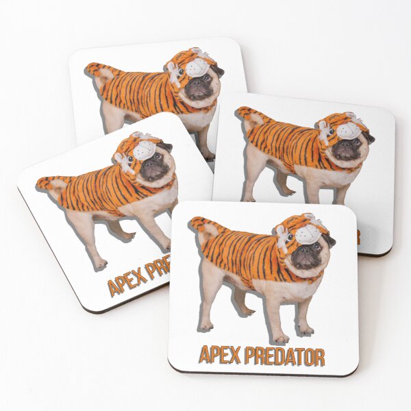 Item preview, Diego the Pug - Tiger Costume - Apex Predator - Spooky Time Collection designed and sold by 9VoltGorilla.
