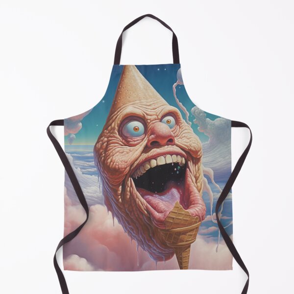 Item preview, "Space orc enjoying a cosmic ice cream" designed and sold by GiftLab Design.