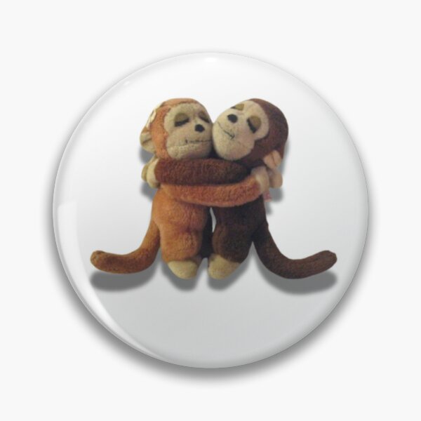 Item preview, hugging monkeys designed and sold by tollerateit.