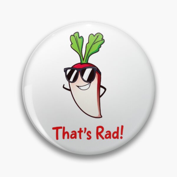 Artikelvorschau, Das ist Rad! Radish Pun Shirt entworfen und verkauft von CMdigit.
