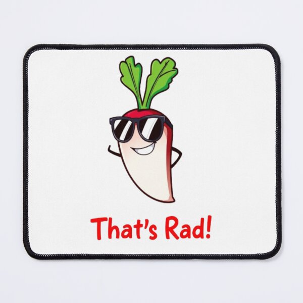 Item preview, That’s Rad! Radish Pun Shirt designed and sold by CMdigit.
