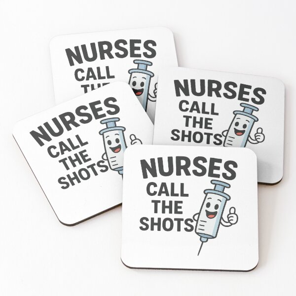 Item preview, Nurses call the shots designed and sold by PROJEKT CERTPRO.