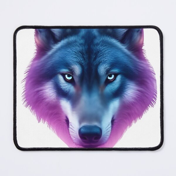 Item preview, Quantum Wolf Nebula – Cosmic Animal Art T-Shirt designed and sold by GuruArtGallery.