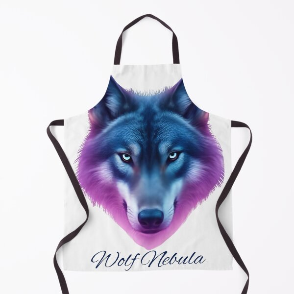 Item preview, Quantum Wolf Nebula – Cosmic Animal Art T-Shirt designed and sold by GuruArtGallery.