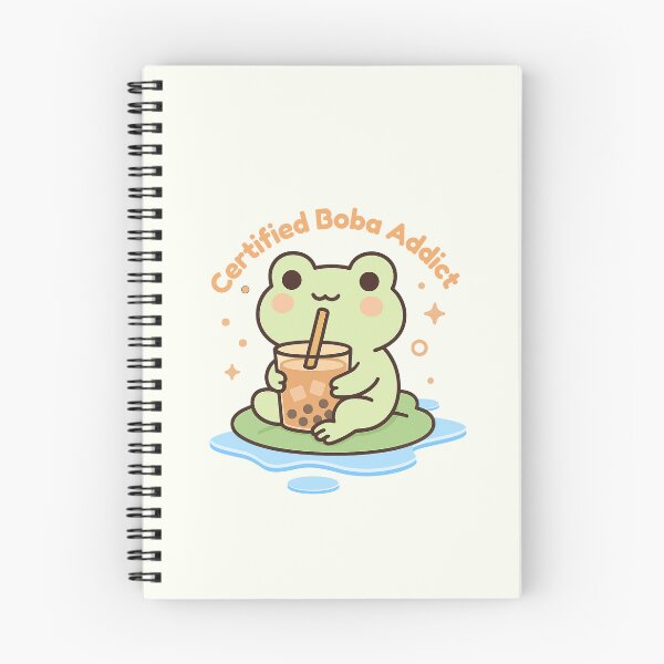 Item preview, Certified Boba Addict -Kawaii Froggy  designed and sold by Artistusha.