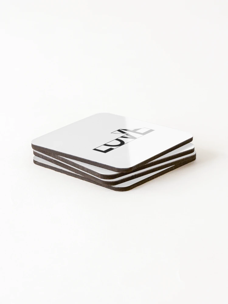 Thumbnail 4 of 5, Coasters (Set of 4), One Love Line designed and sold by Lethal Ideas, Inc..