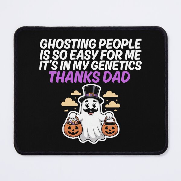 Item preview, Ghosting People Is in My Genetics Funny Halloween Ghost Design designed and sold by CharismaSklep.