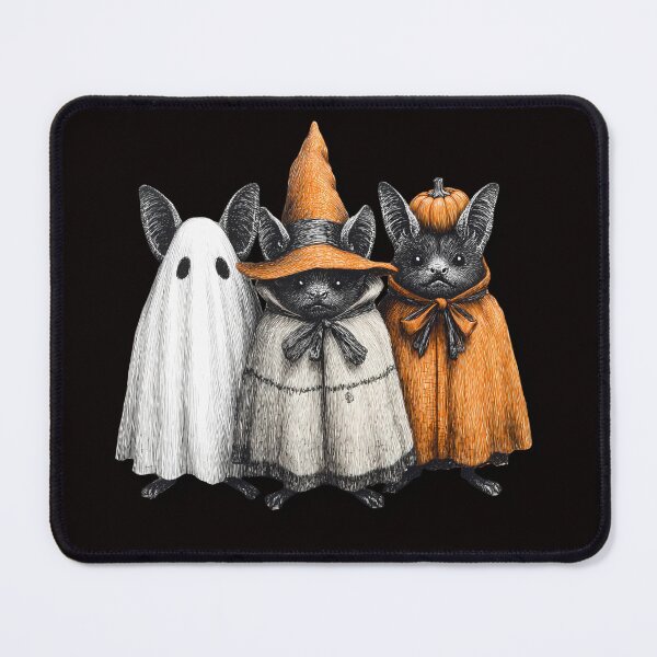 Item preview, 3 CUTE LITTLE ANIMALS DRESSED FOR HALLOWEEN designed and sold by infinitearte.