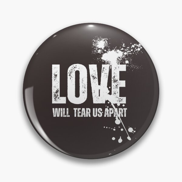 Item preview, Love Will Tear Us Apart - Joy Division inspired lyric tee designed and sold by UBU-space.