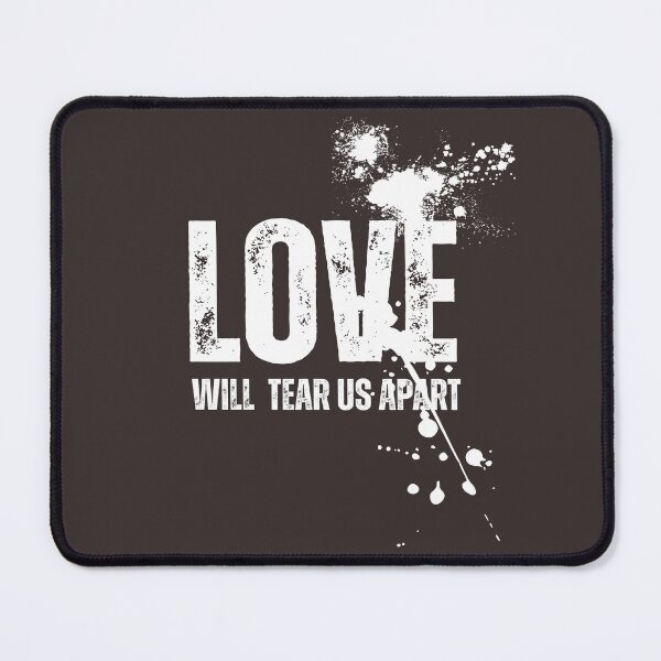Item preview, Love Will Tear Us Apart - Joy Division inspired lyric tee designed and sold by UBU-space.