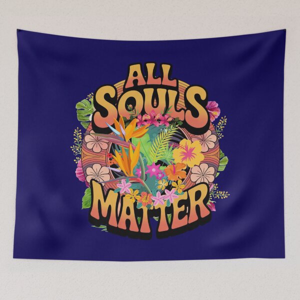 Item preview, All Souls Matter Island Design Hawaii Flowers designed and sold by GFamilyC.