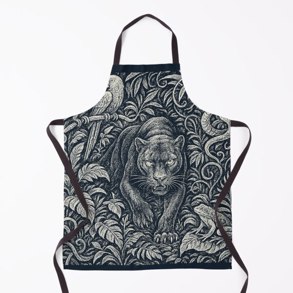 Item preview, Black Panther Parrots Frog Jungle Vines designed and sold by EdvvinStudios.