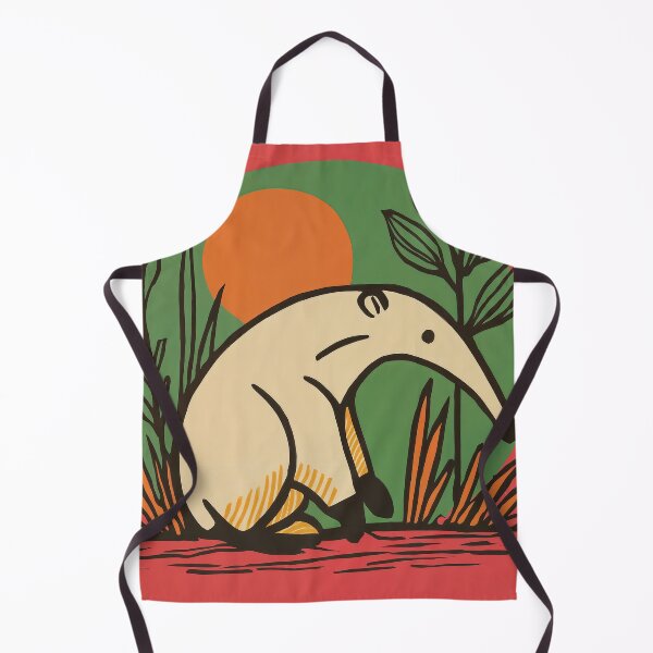 Item preview, Sunset Safari: Stylized Aardvark in the Wild designed and sold by ForeverPrintsOK.