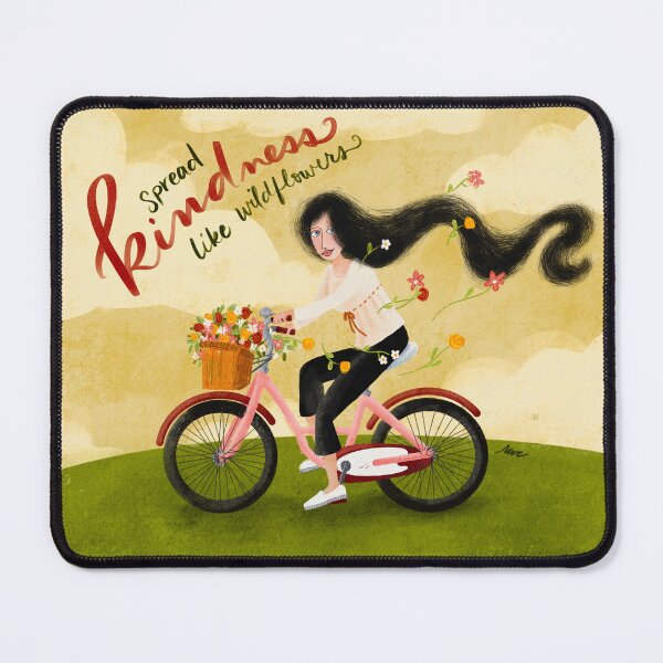 Item preview, Spread Kindness Like Wildflowers designed and sold by Rebecca W. Chester Illustration.