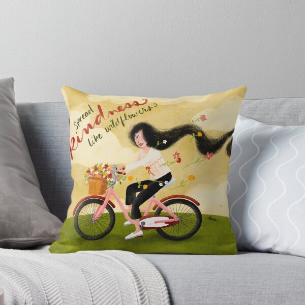 Item preview, Spread Kindness Like Wildflowers designed and sold by Rebecca W. Chester Illustration.