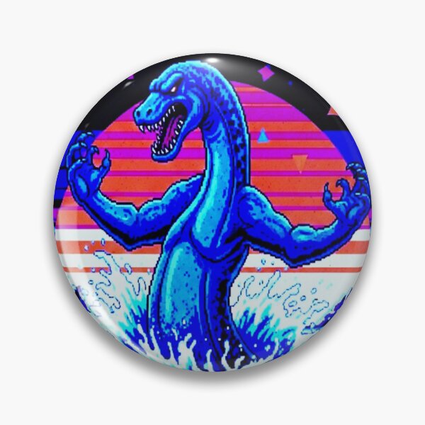 Item preview, Retro,Arcade,Cryptid,Nessie designed and sold by CyberdogStudios.
