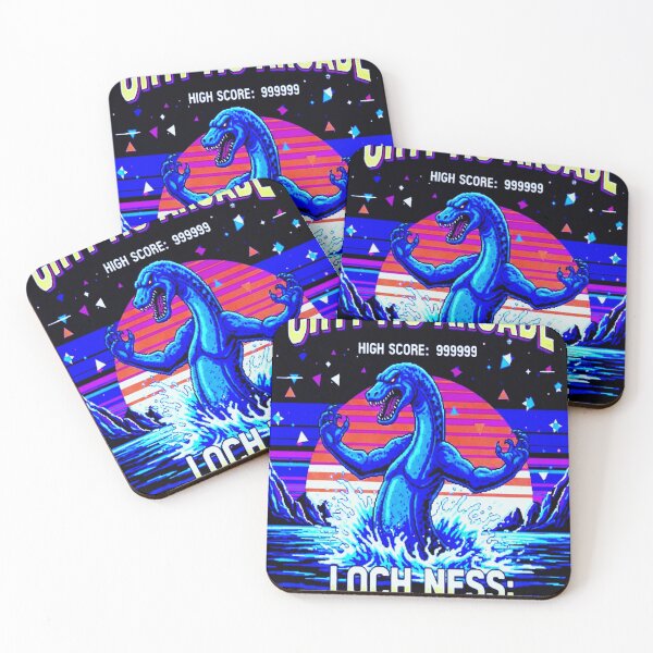 Item preview, Retro,Arcade,Cryptid,Nessie designed and sold by CyberdogStudios.