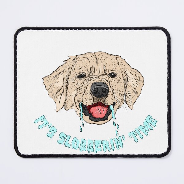 Item preview, It's slobberin' time - Golden Retriever designed and sold by nostakesart.