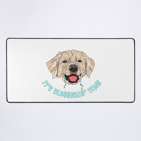 Item preview, It's slobberin' time - Golden Retriever designed and sold by nostakesart.