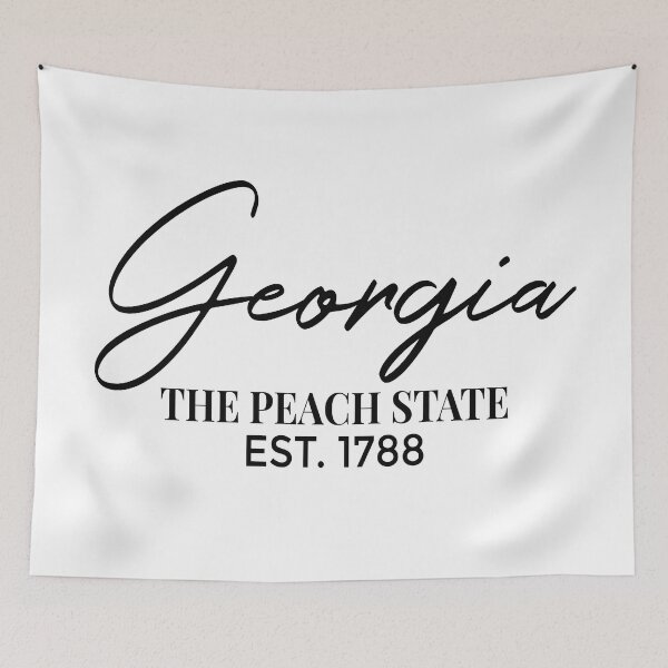 Item preview, Georgia State Pride Shirt, Georgia Girl Gift, Cute Georgia T-Shirt for Women, Cozy Georgia Sweatshirt, Southern Comfort Crewneck, Georgia Lover Gift for Her, Peach State Pullover designed and sold by Noe Mill.
